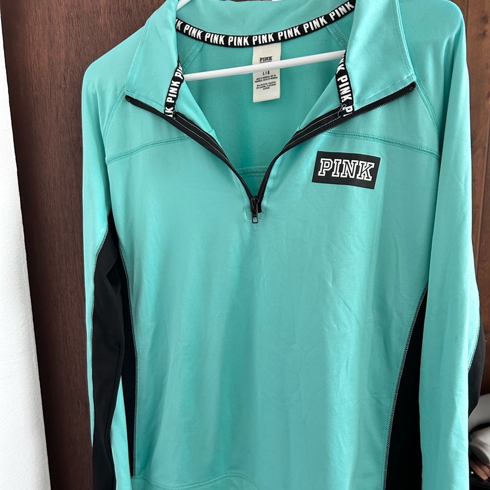 Pink Victoria’s Secret Ultimate Half Zip